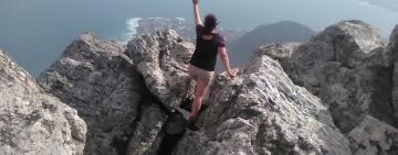 Hiking to Hangklip at Pringle Bay, a short drive from Cape Town
