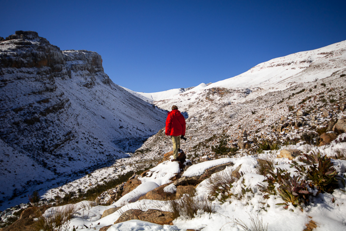 Matroosberg Snow: Snowball fights and epic landscape photography