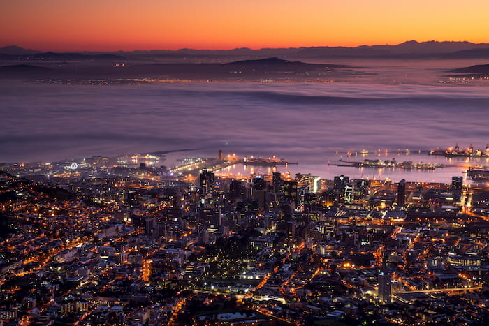An early morning hike is well worth the effort. About 45 minutes up you’ll get unrivalled views of Cape Town. Photo Jay Caboz Image