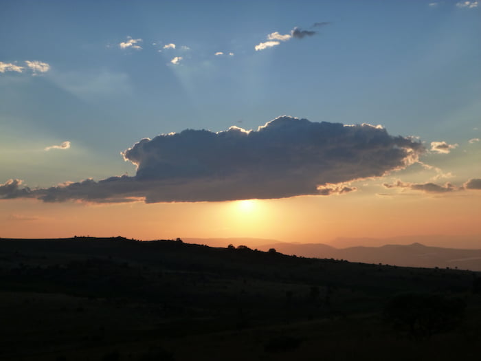 Sunset from the Magaliesberg Image