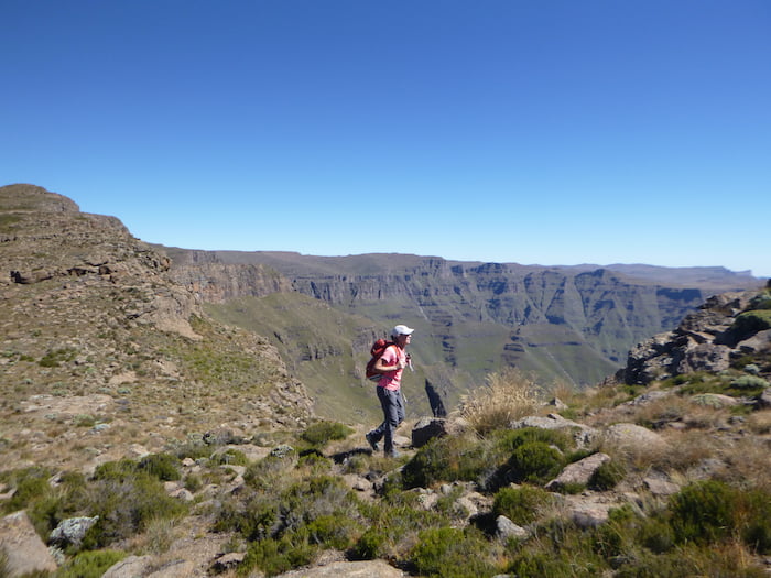Hiking back from Namahadi Image
