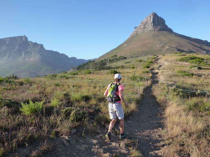 Heading for Lion's Head - it's recommended you start earlier than this Image