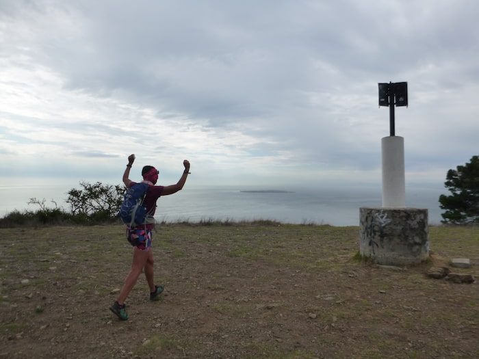 Mandy Ramsden finishing the 13 Peaks - or vice versa Image