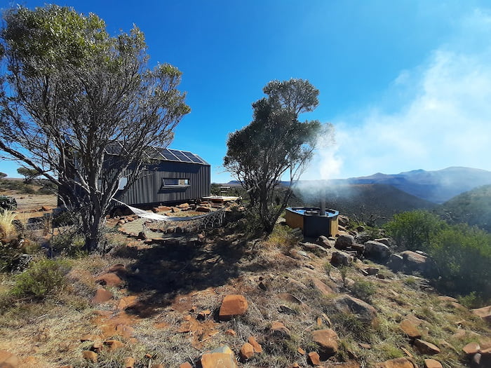 The new pods are offered as an add-on to guests staying at Mount Camdeboo. Image