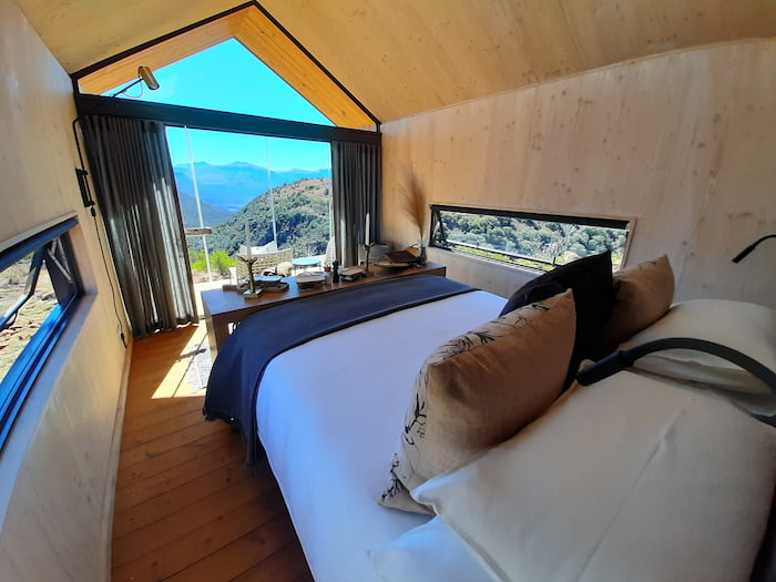 Pod-dwellers might have to make their own meals, but the view is worth it. Image