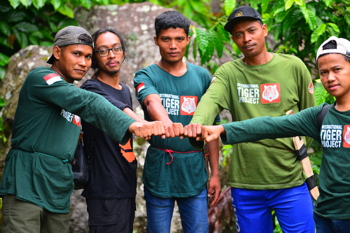 Rangers of the ITP West Sumatran Tiger Team Image