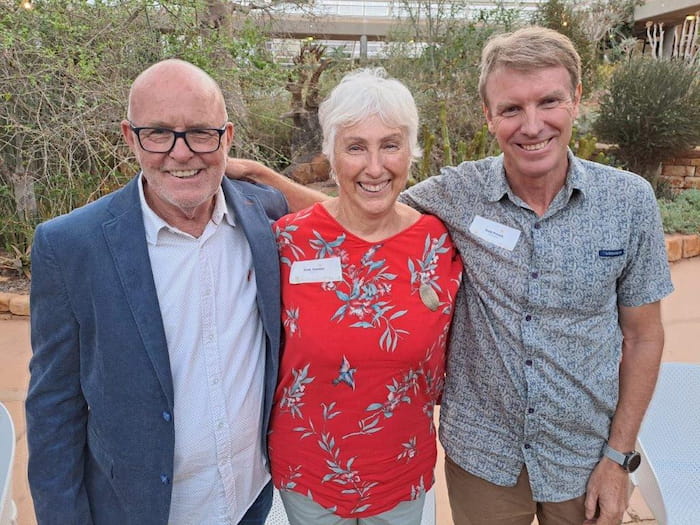 Michael Lutzeyer, Vicki-Thomas and Sean Privett Image
