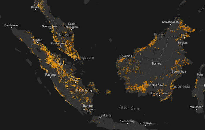 map palm oil plantations