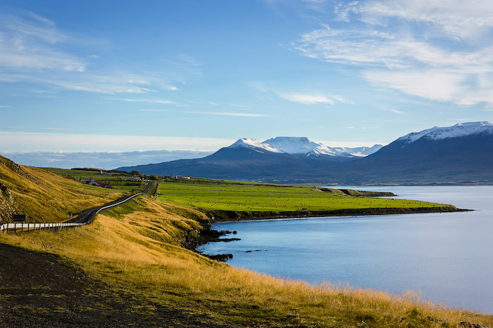 Iceland scuba touching two continents