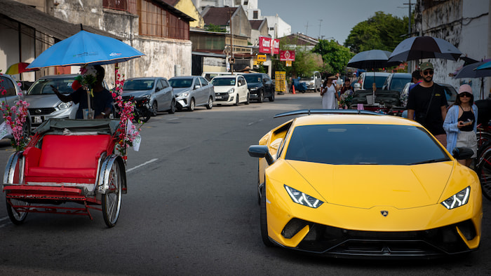 sports car in Penang