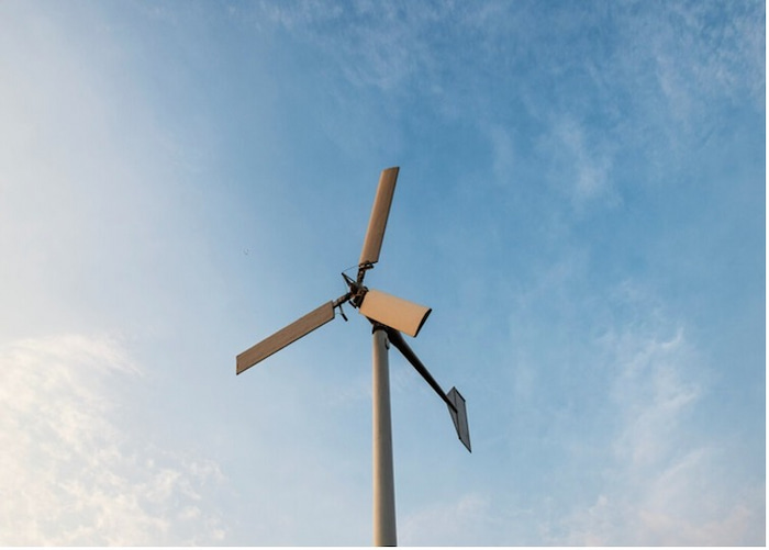 Wind energy polytunnel